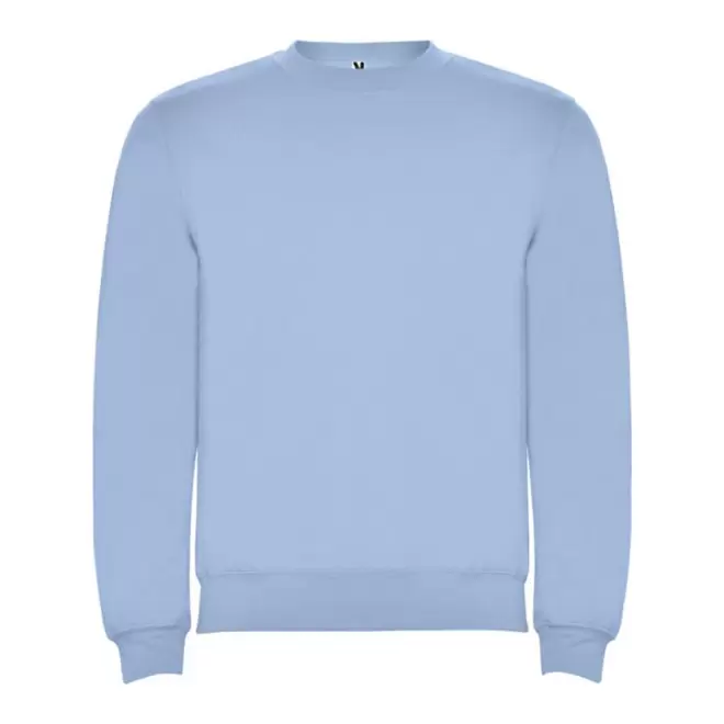 SWEAT-SHIRT COL ROND MIXTE PERSONNALISABLE 'RAPHAEL' - bleu ciel
