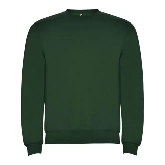 SWEAT-SHIRT COL ROND MIXTE PERSONNALISABLE 'RAPHAEL' - vert bouteille