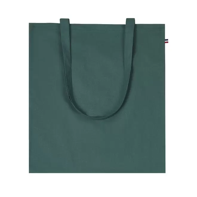 TOTE BAG PERSONNALISABLE MADE IN FRANCE 'THOMAS' - vert