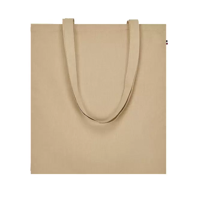 TOTE BAG PERSONNALISABLE MADE IN FRANCE 'THOMAS' - beige