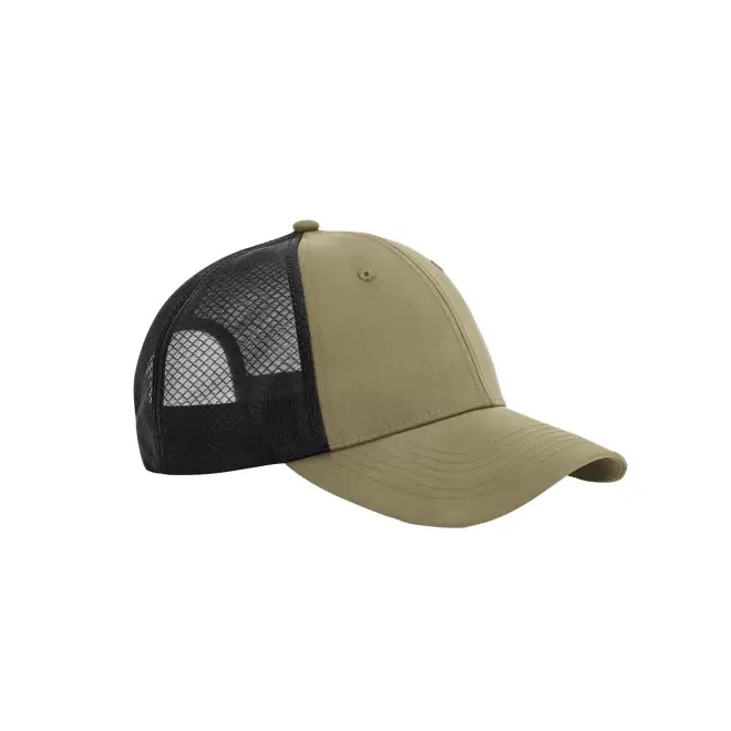 CASQUETTE PERSONNALISABLE 'MESH PERFORMANCE' - beige/noir