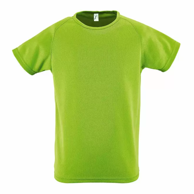 TEE-SHIRT RESPIRANT' SPORTY KIDS' - vert pomme