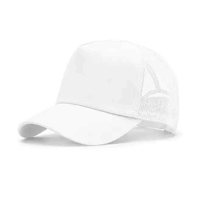 CASQUETTE TRUCKER FILET PERSONNALISABLE 'MARYLINE' - blanc