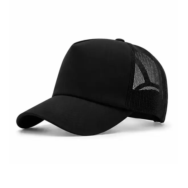 CASQUETTE TRUCKER FILET PERSONNALISABLE 'MARYLINE' - noir