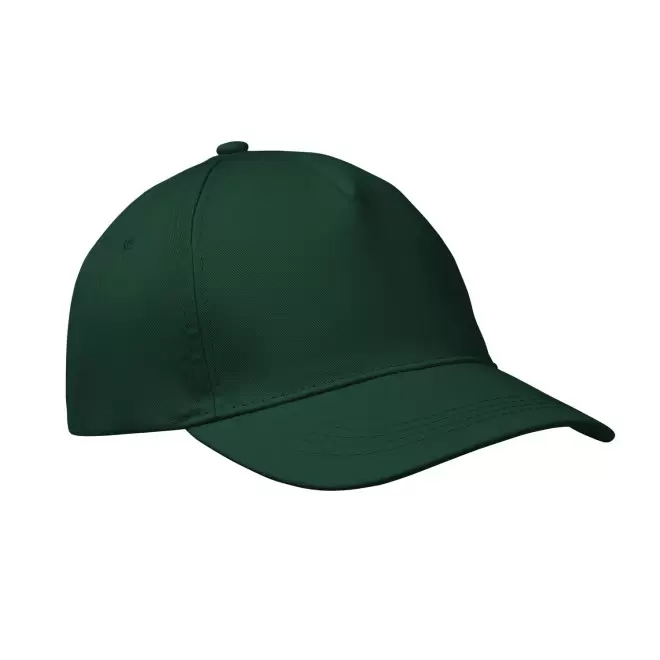 CASQUETTE 5 PANS PERSONNALISABLE 'CAP QUADRA VISOR' - vert foncé