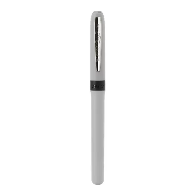 STYLO PROMOTIONNEL BIC® 'GRIP ROLLER' - gris clair