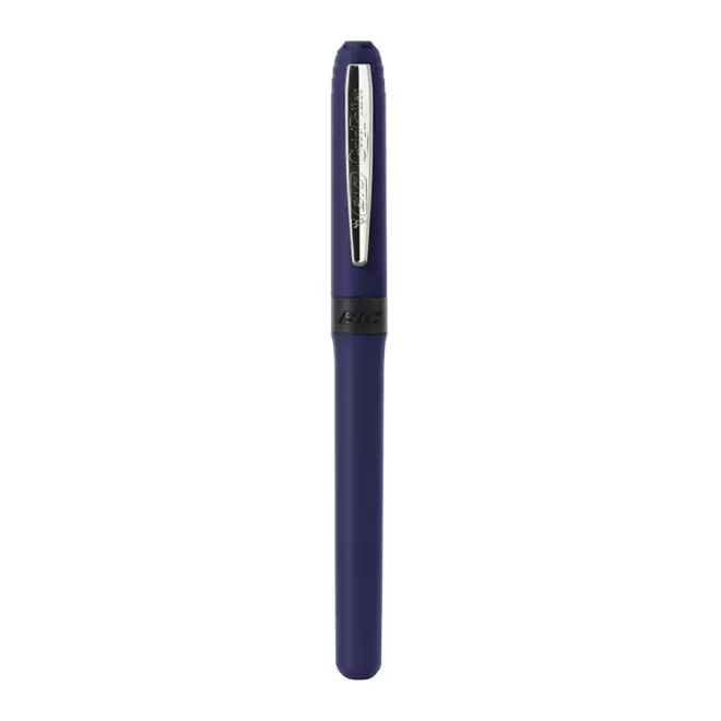 STYLO PROMOTIONNEL BIC® 'GRIP ROLLER' - bleu marine