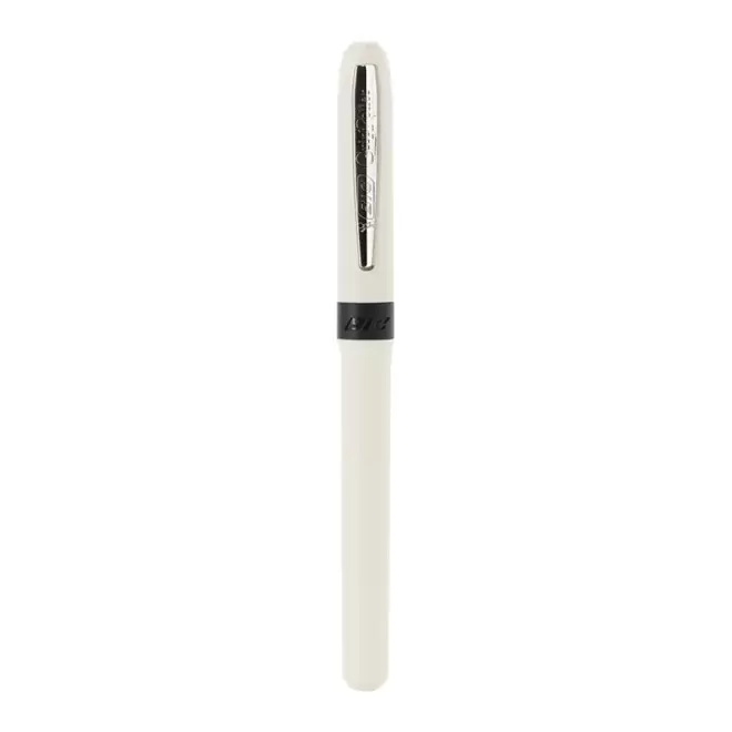 STYLO PROMOTIONNEL BIC® 'GRIP ROLLER' - blanc