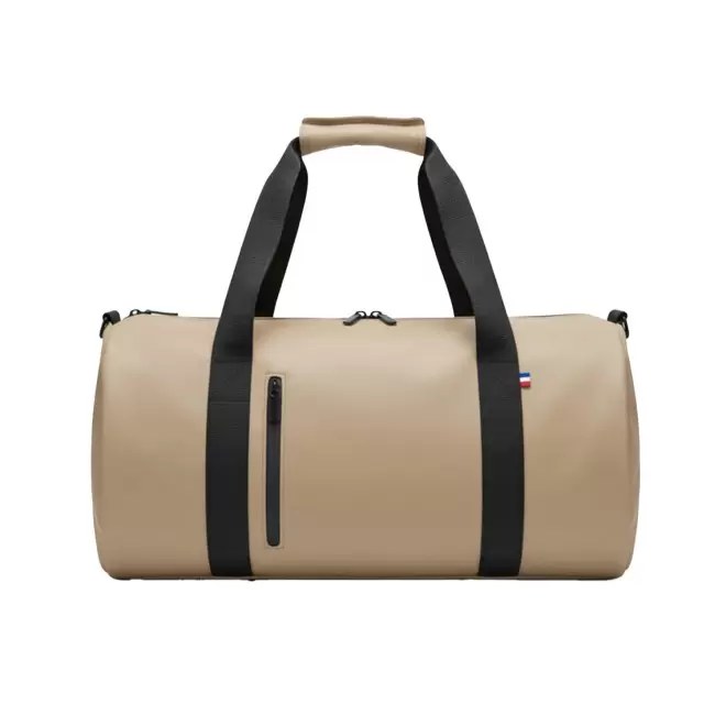 SAC POLOCHON PERSONNALISABLE PU ORIGINE FRANCE 'ANTHONY' - beige