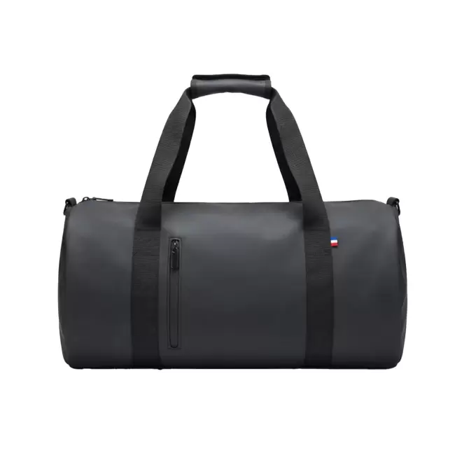 SAC POLOCHON PERSONNALISABLE PU ORIGINE FRANCE 'ANTHONY' - noir
