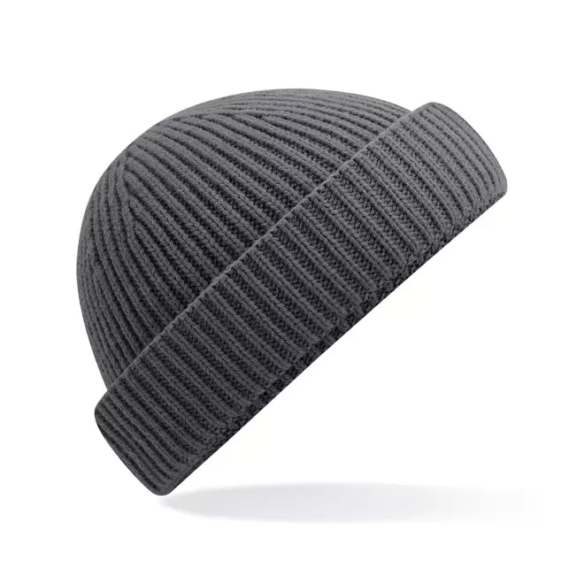 BONNET CALOTTE PERSONNALISABLE 'DOCKLINE TRICOT' - gris