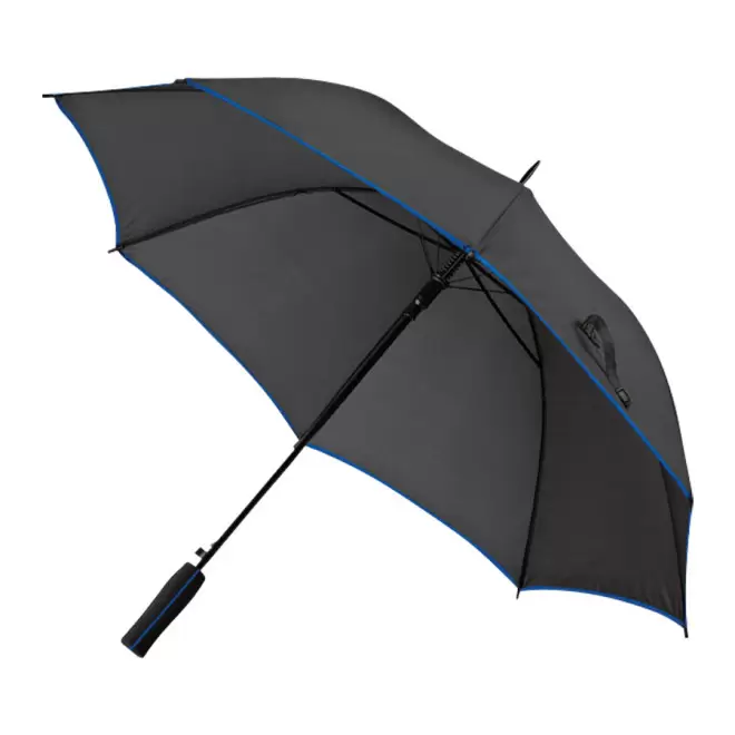PARAPLUIE PUBLICITAIRE MANCHE DROIT AUTOMATIQUE 'TOOREEN' - bleu
