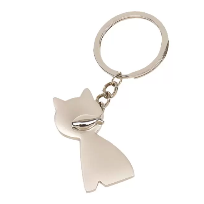 PORTE-CLES PUBLICITAIRE 'CROQUETTE' - chat