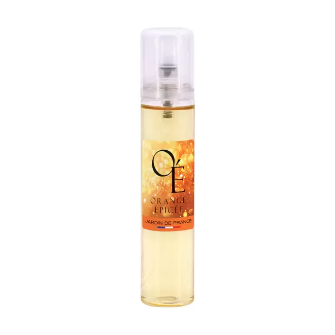 SPRAY PARFUM INTERIEUR 30ML PERSONNALISE 'AURA' - orange épicée