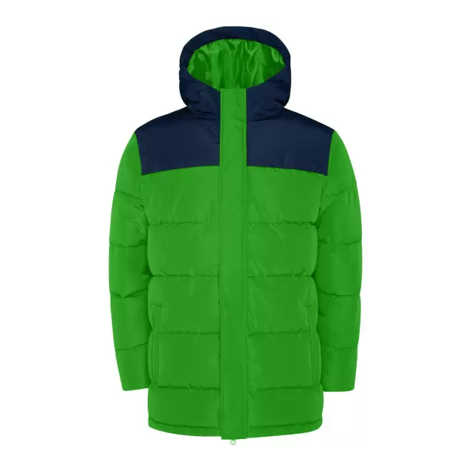 DOUDOUNE BICOLOR PERSONNALISABLE 'TALINO' - vert/marine