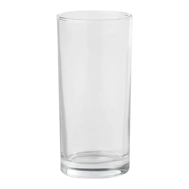 VERRE CYLINDRIQUE PUBLICITAIRE 'ALTONNE' - transparent