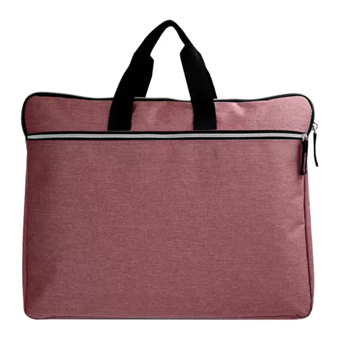 SACOCHE PERSONNALISÉE POUR ORDINATEUR 'MANOLYA' - rose chiné