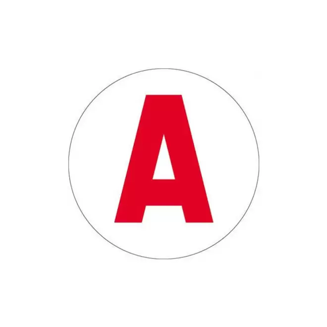 DISQUE AUTOCOLLANT A PERSONNALISABLE 'JEUNES CONDUCTEURS' - blanc