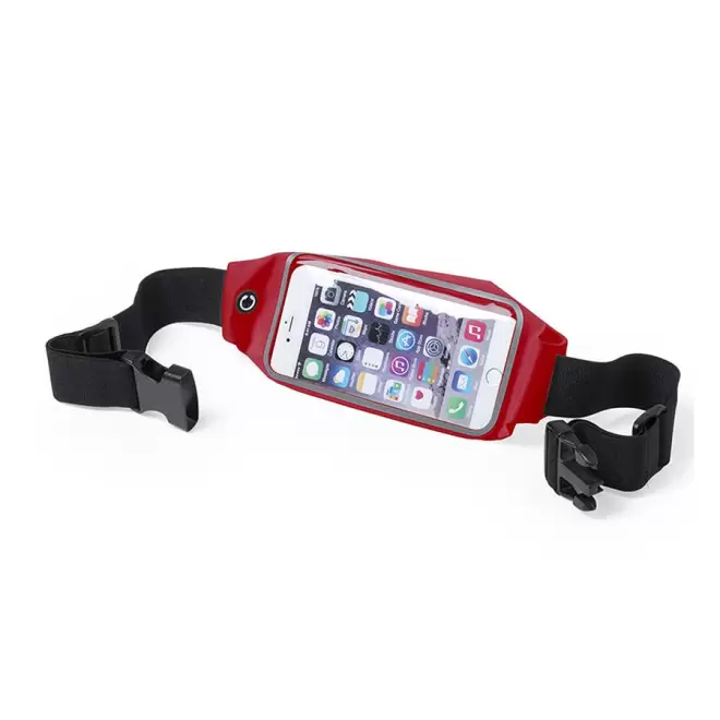 CEINTURE POUR TÉLÉPHONE PUBLICITAIRE 'TRIATHLON'  - rouge
