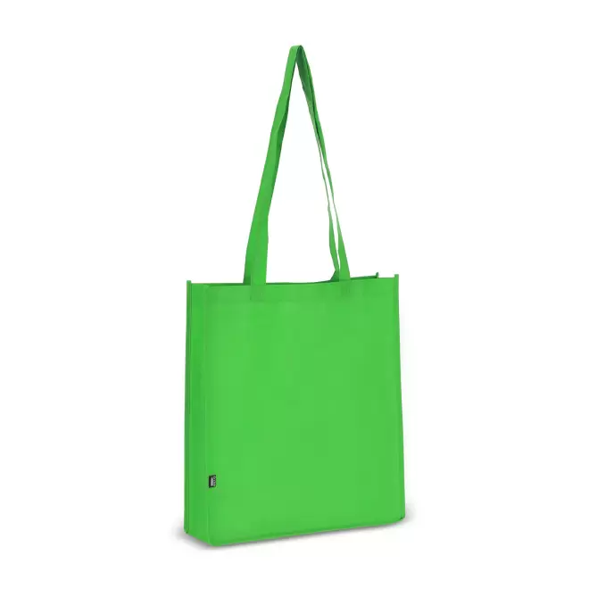 TOTE-BAG PUBLICITAIRE AVEC ANSES LONGUES 'LISBOA RPET' - vert pomme