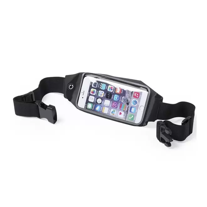 CEINTURE POUR TÉLÉPHONE PUBLICITAIRE 'TRIATHLON'  - noir