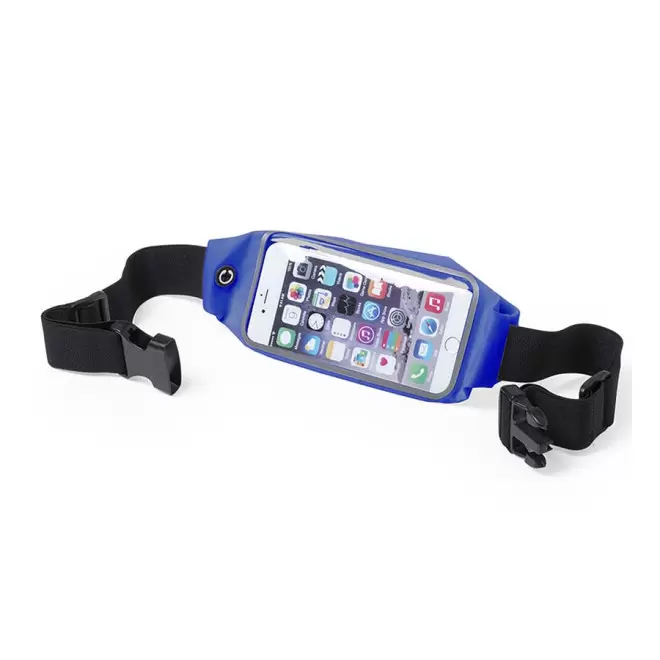 CEINTURE POUR TÉLÉPHONE PUBLICITAIRE 'TRIATHLON'  - bleu