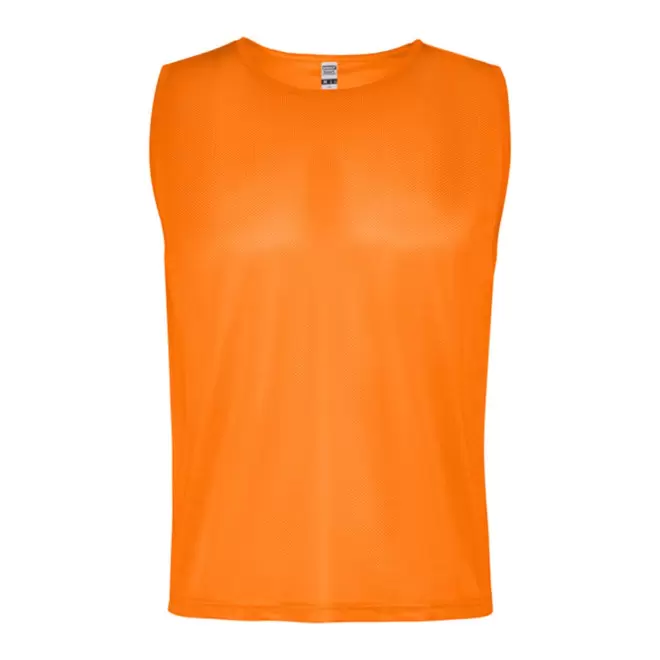 DOSSARD MIXTE ENFANT PERSONNALISABLE 'RINNO' - orange fluo