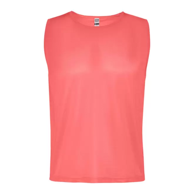 DOSSARD MIXTE ENFANT PERSONNALISABLE 'RINNO' - corail fluo