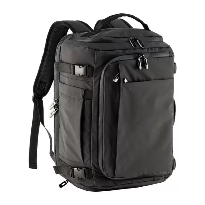 SAC A DOS CABINE PERSONNALISABLE 'RYANA' - noir