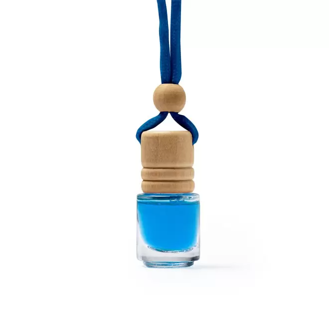 DESODORISANT PERSONNALISABLE POUR VOITURE 'DALRI' - bleu