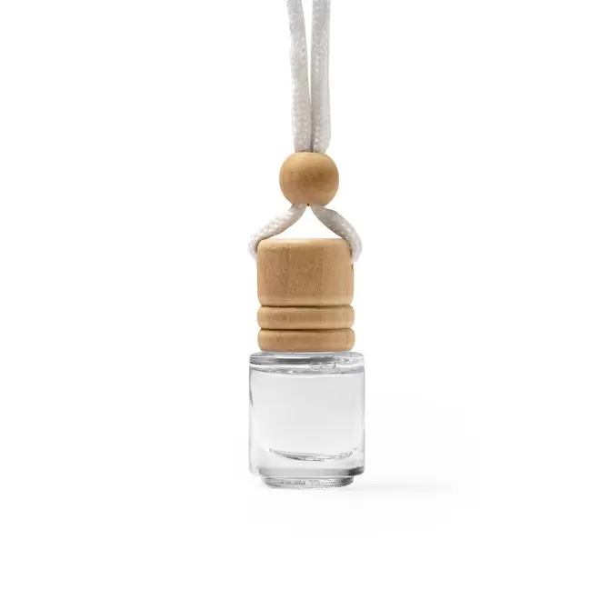 DESODORISANT PERSONNALISABLE POUR VOITURE 'DALRI' - blanc