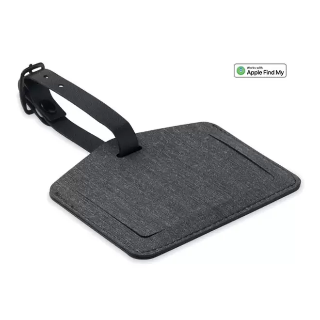 ETIQUETTE BAGAGE PERSONNALISABLE GEOLOCALISABLE 'BAGATRAC' - noir