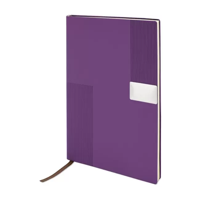CARNET A5 RPET PERSONNALISABLE 'JEAN' - violet