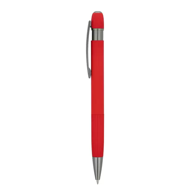STYLO PUBLICITAIRE EN ALUMINIUM 'POLUX MAT' - rouge