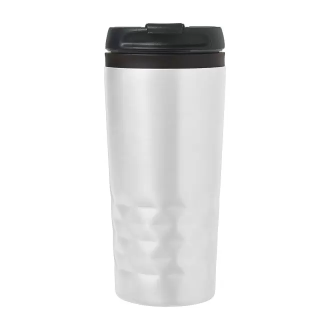 MUG ISOTHERME 300ML PERSONNALISABLE 'PRISME' - blanc