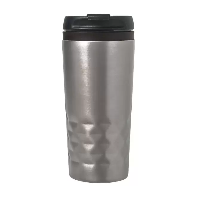 MUG ISOTHERME 300ML PERSONNALISABLE 'PRISME' - argenté