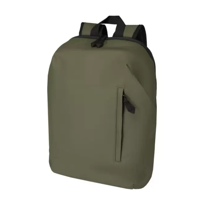 SAC A DOS ANTIVOL PU RECYCLE PERSONNALISABLE 'PETRAS' - vert forêt