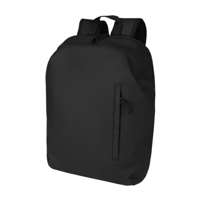 SAC A DOS ANTIVOL PU RECYCLE PERSONNALISABLE 'PETRAS' - noir