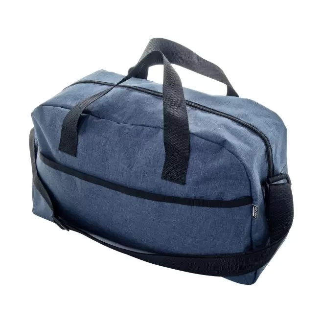 SAC DE SPORT RPET PERSONNALISABLE 'HANSO' - bleu foncé