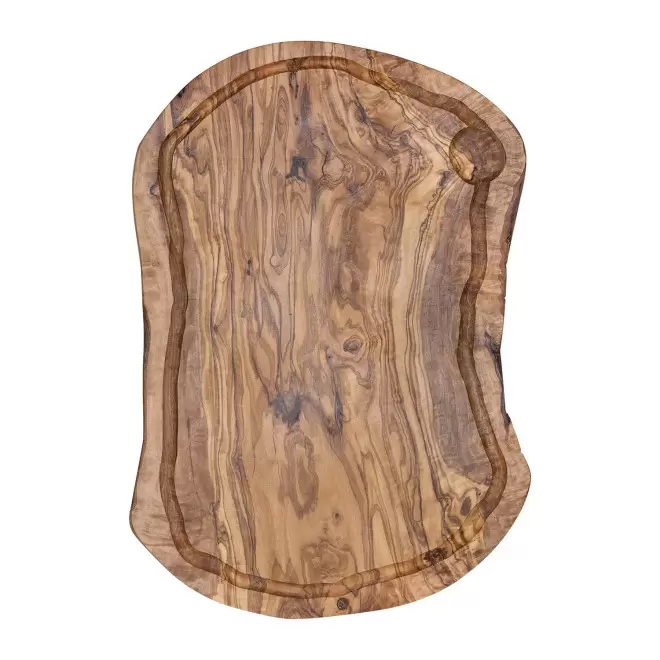 PLANCHE A DECOUPER EN OLIVIER PERSONNALISABLE 'OLIV' - bois