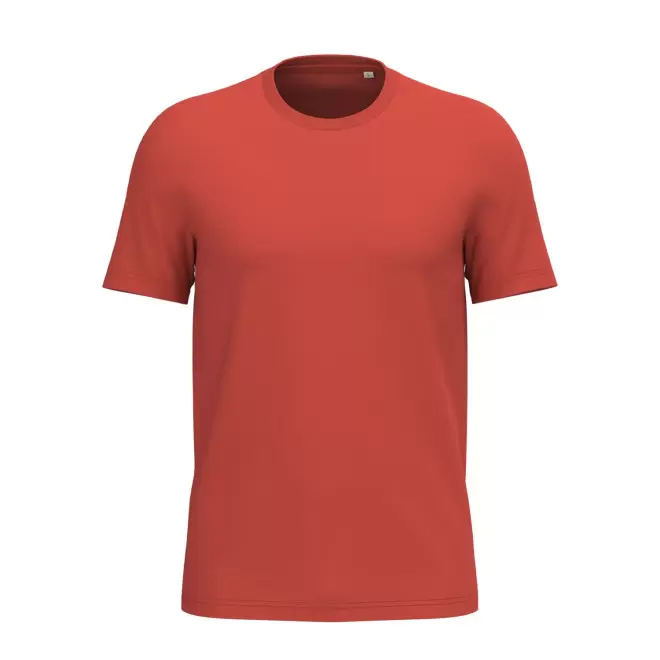 TEE-SHIRT MIXTE PERSONNALISABLE 180G 'LIGNAGE BLANC' - rouge cerise