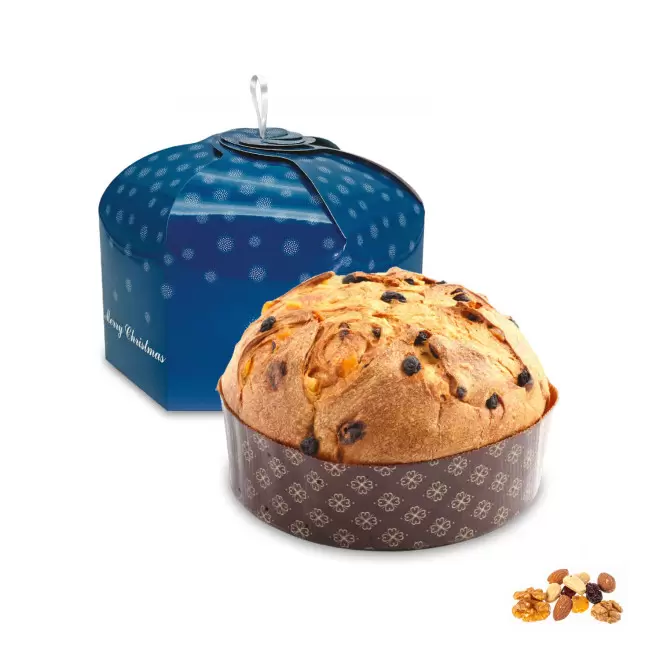 PANETTONE 500 G PERSONNALISABLE 'BRIE ROND' - classique