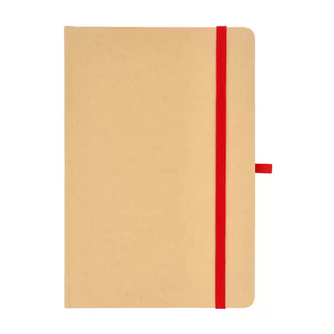 CARNET A5 CARTON LIGNE 'HORUS PLUS' - rouge