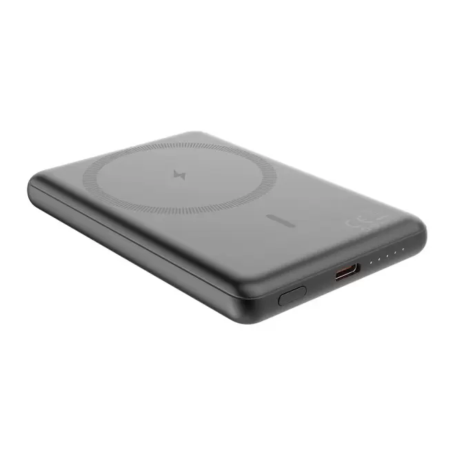 BATTERIE 5000MAH MAGSAFE PERSONNALISABLE 'FINDU' - argenté