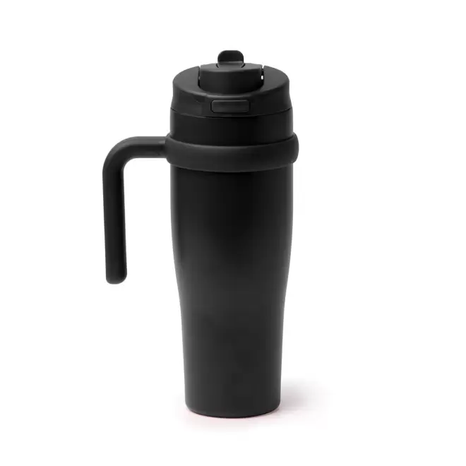 MUG NOMADE ISOTHERME 900ML PERSONNALISABLE 'VERSATI' - noir