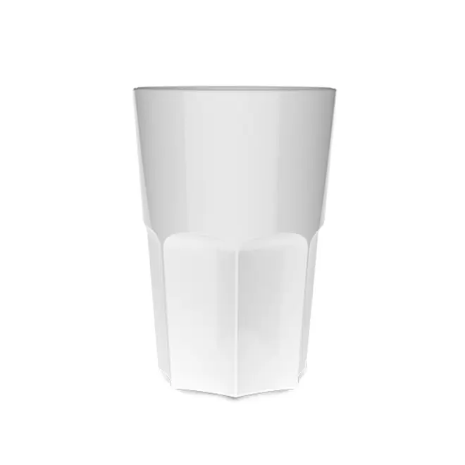 VERRE 40CL PERSONNALISABLE 'MOJITO' - blanc opaque