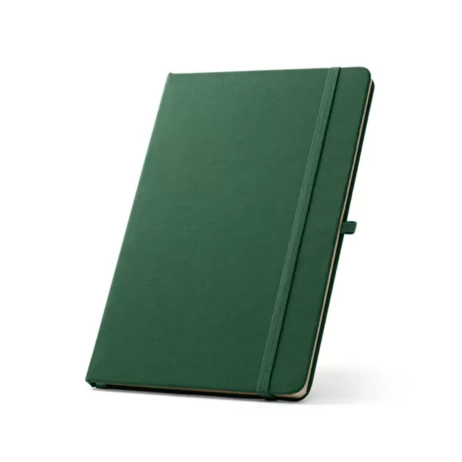 CARNET PUBLICITAIRE EN POLYESTER 'JAMSA PLUS' - vert fonce