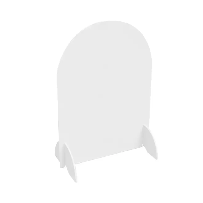 CHEVALET RIGIDE PERSONNALISABLE 'INFO ROND' - A4 portrait