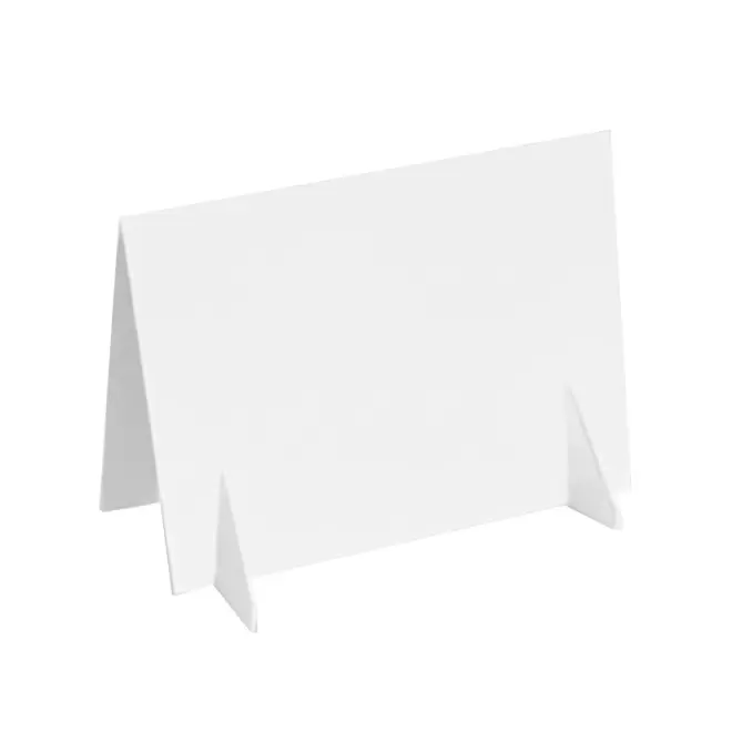 CHEVALET RIGIDE PERSONNALISABLE 'INFO DOUBLE' - A4 paysage