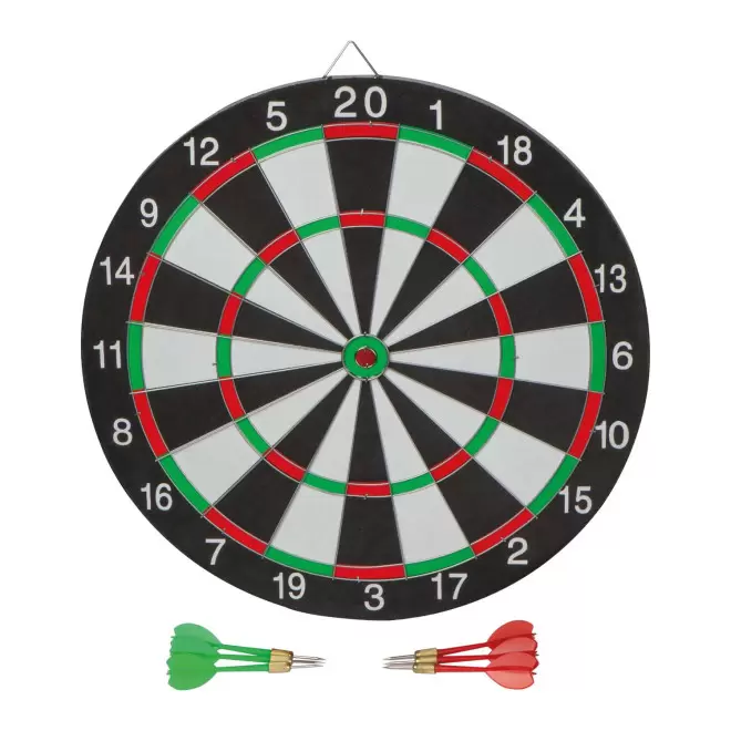 CIBLE DE FLECHETTES PERSONNALISABLE 'GLOME' - noir